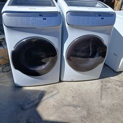 Set Washer And Dryer Gas Samsung 