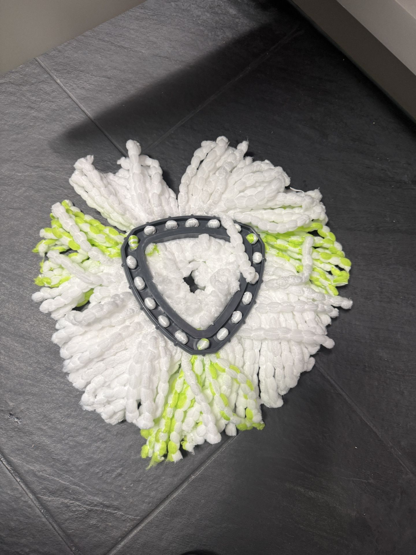 10 Pack Mop Head Replacement Compatible with O Cedar Triangle Swivel Mops,Spin Mop Replacement Head