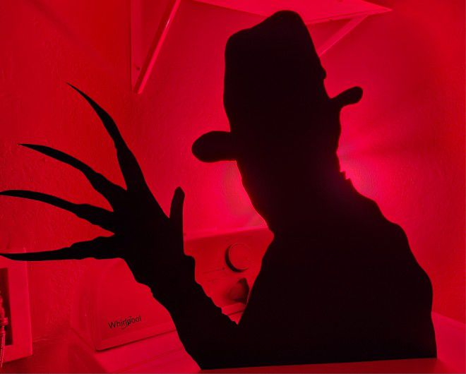 Freddy Krueger Halloween Silhouette 