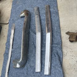 1958 Hood Grill Trim