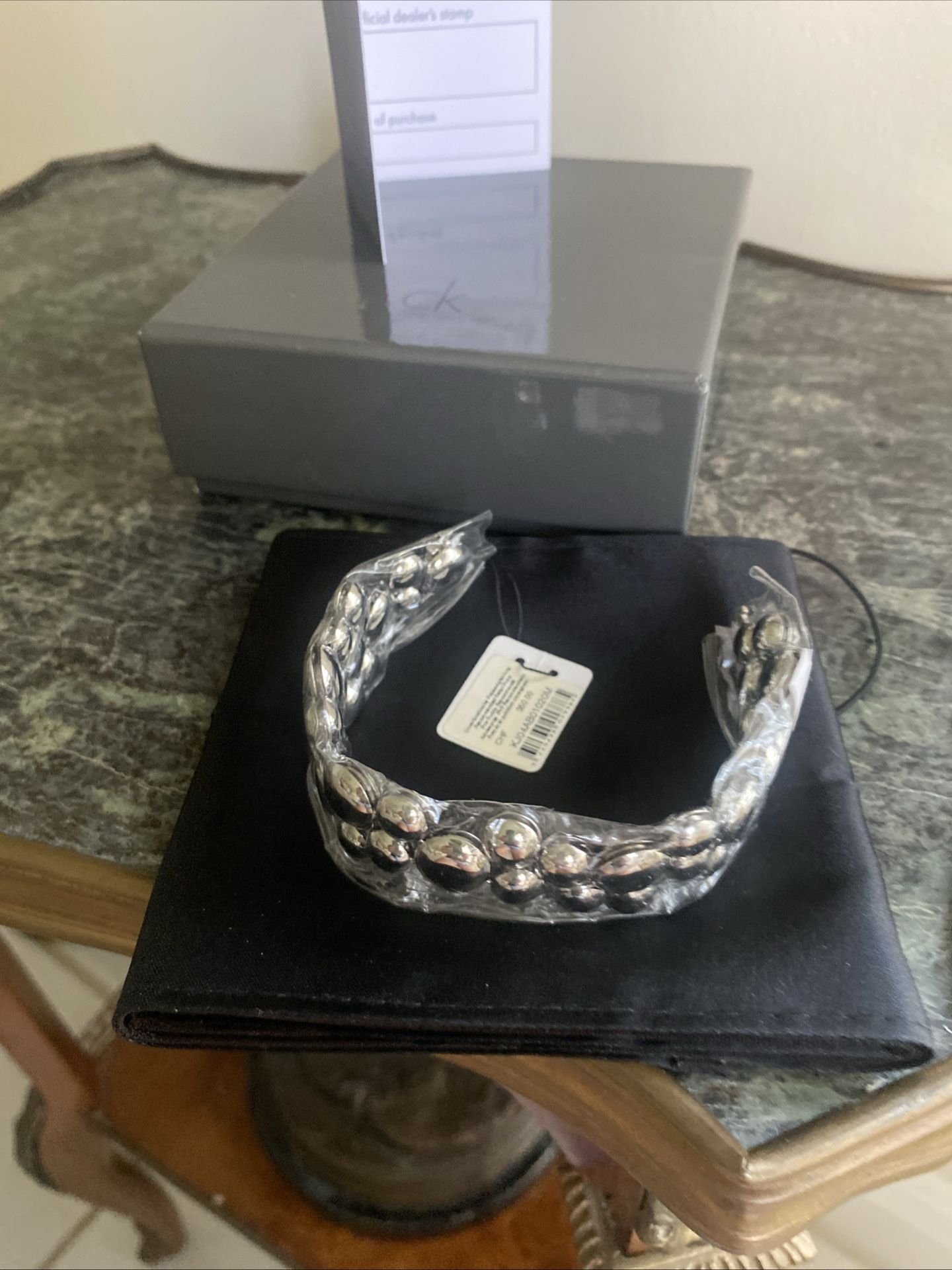 NWT Calvin Klein Silver Fashion Bracelet