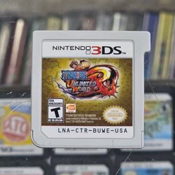 One Piece: Unlimited World Red Nintendo 3DS