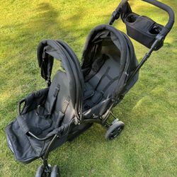 Babyjoy Double Stroller