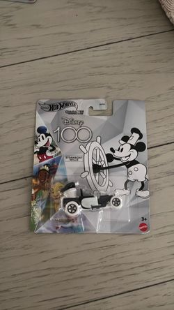 Hot Wheels Disney 100 Steamboat Willie Die-Cast Car