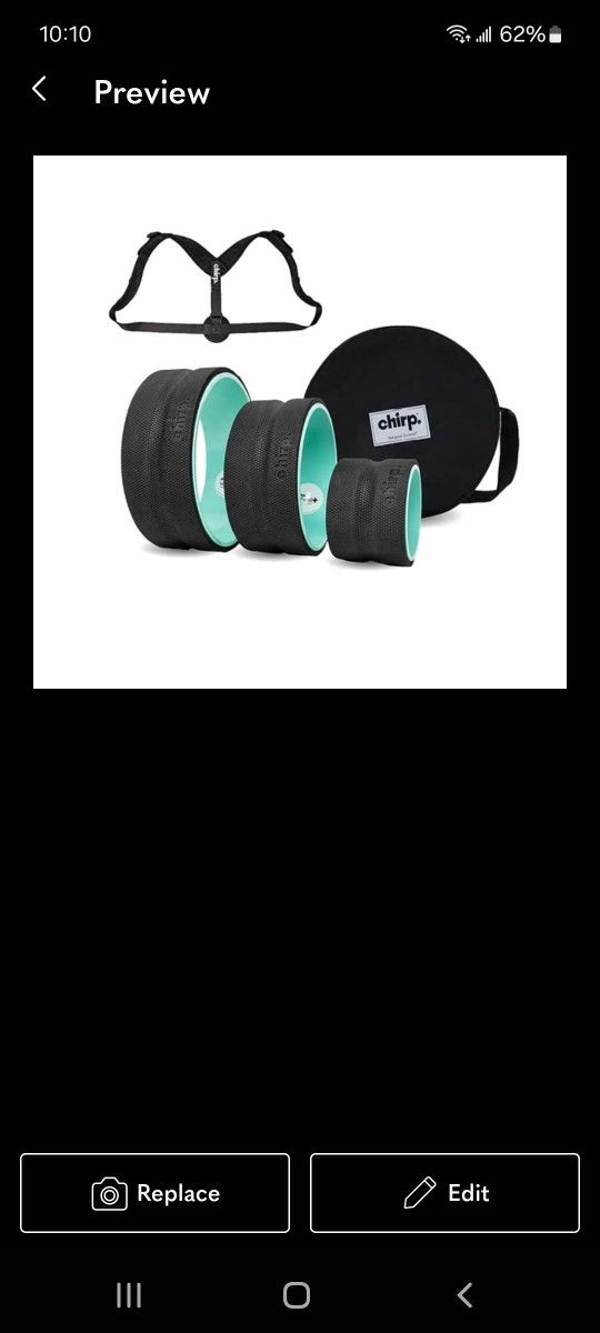 NWOT Chirp Wheel+ 4-Pack with Posture Corrector