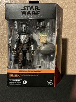 🟢 Din Djarin & The Kid 6” Fig. The Mandalorian Series.