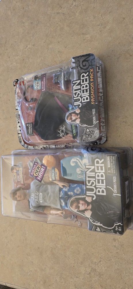 Justin Bieber JB style Collection doll Bonus Fashion Pack Included !