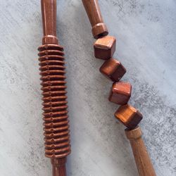 Wood massage tool