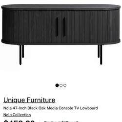 Nola TV console table New