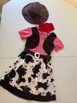 Cowgirl Halloween Costume with Hat