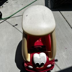 Kids Outside Toy Car