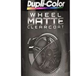 Dupli-Color HWP106 Matte Clearcoat High Performance Wheel Paint - 12 oz.(6 Pack)