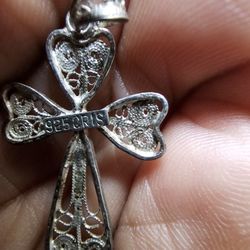 Antique/ Vintage  Sterling Silver Pendant 