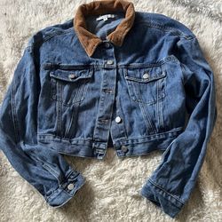 Pacsun Cropped Denim Jacket 