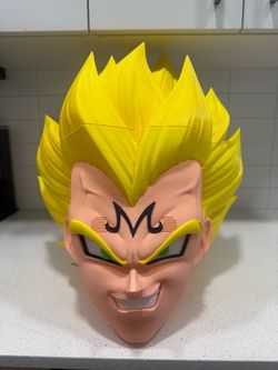 Majin Vegeta 3D Printed Cosplay Mask