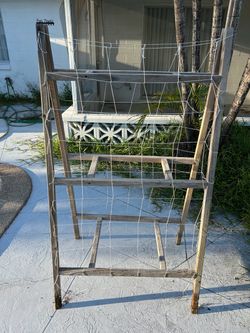 Wood Net Trellis