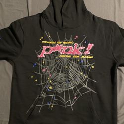 Pink Spider Hoodie 