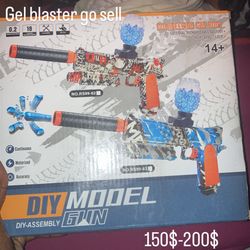 Gel Blaster  Blue White And Orange 