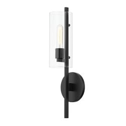 Hudson Valley H326101-SBK Wall Sconce, Black