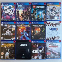 Sony PlayStation 4. PS4. Madden NFL. MLB The Show