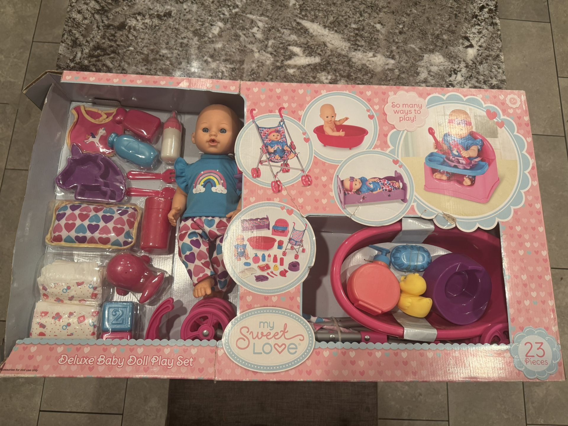 Baby Doll Play Set and Accessories