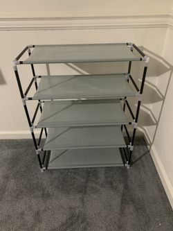 5 Tier 15 Pairs Shoe Organizer