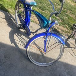 Schwinn beach cruiser with gears