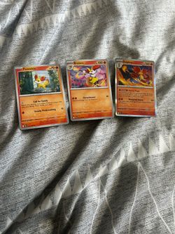 All fenekein evolutions including a delphox holo