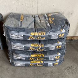 Quikrete Re cap 40 Lb X4 Bags