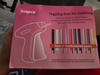 Scopck tagging gun for clothing new open box see pictures of all thats included