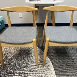 Mid-century style dining chairs