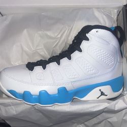 Air Jordan Retro 9 Powder Blue