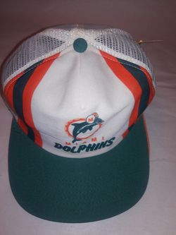 Miami Dolphins Football Antique Baseball Hat