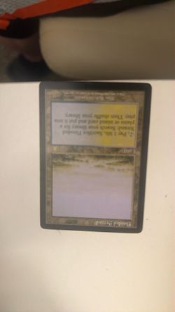 Flooded strand