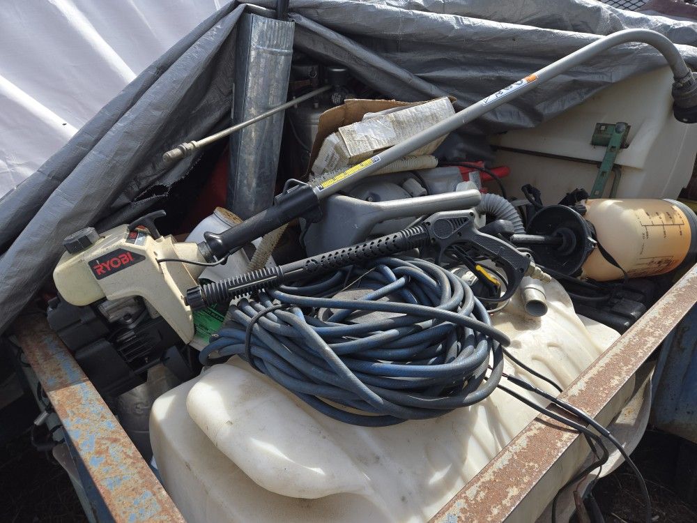 Weed Wacker, Table Saws Pest Control Equipemt