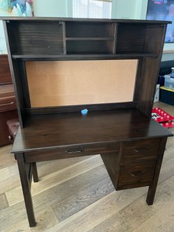 Pottery Barn desk & hutch