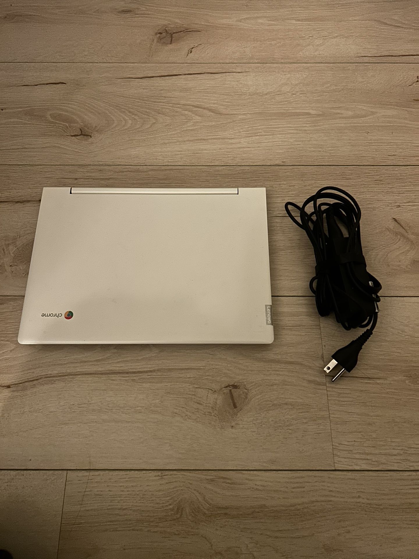Lenovo Chromebook and Charging Cable