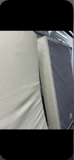 Queen size Tempur-pedic mattress, and boxspring Queen size Tempur-pedic mattress|  boxspring
