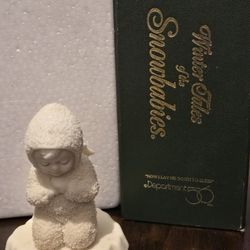 Snowbabies Collectors Now I Lay ME Down To Sleep