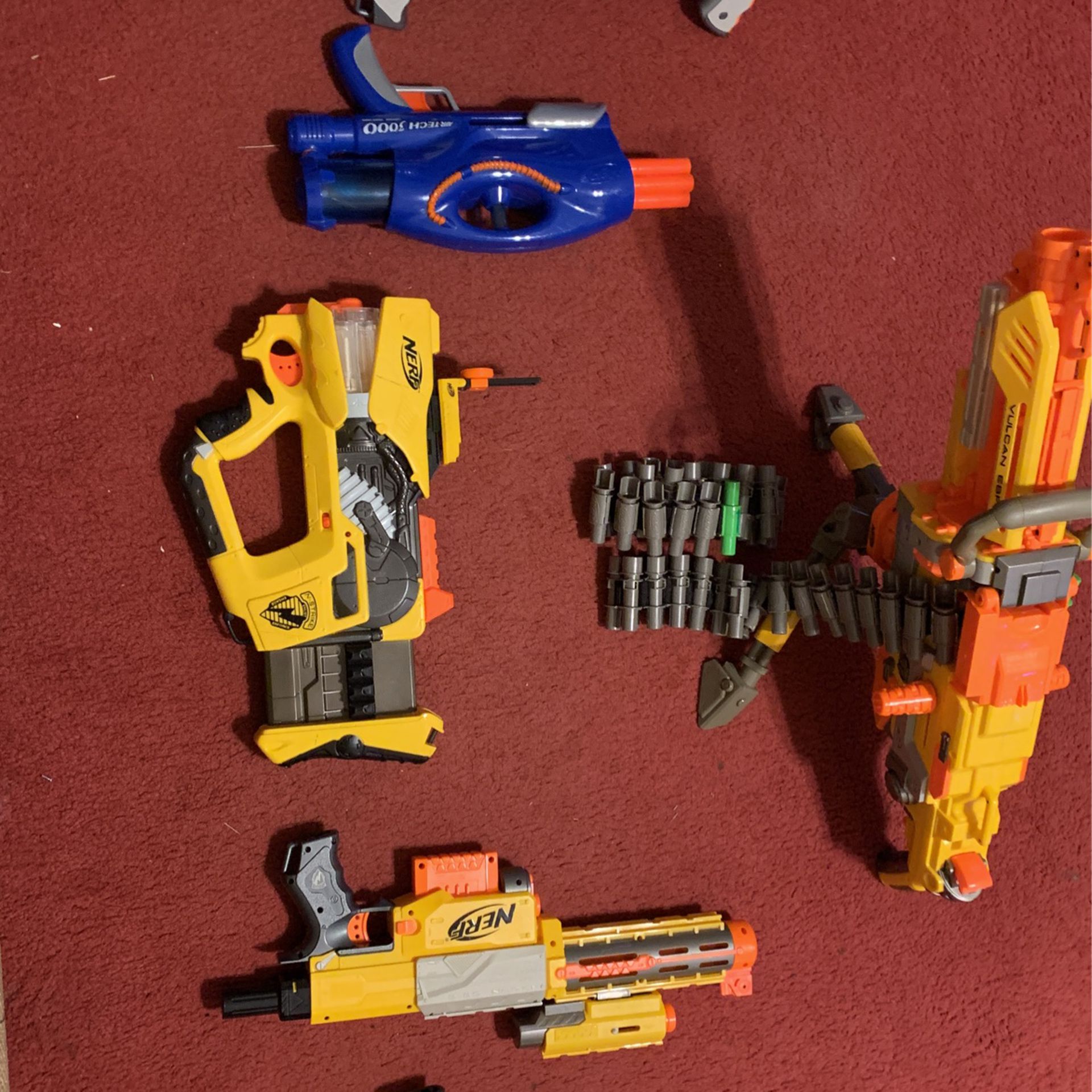 Nerf Gun Set (6 Guns)