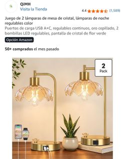 Lamparas para mesita decoracion