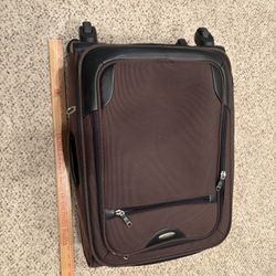 Brown 26” Samsung Spinner Suitcase