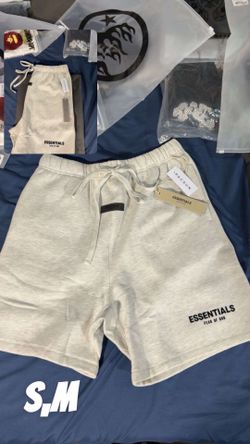 Essentials white shorts