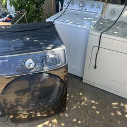 2 Working Gas Dryers And 1 Non Working Washer