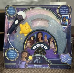 disney wish bluetooth sing along boombox