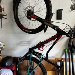 Vertical Bike Storage Hooks