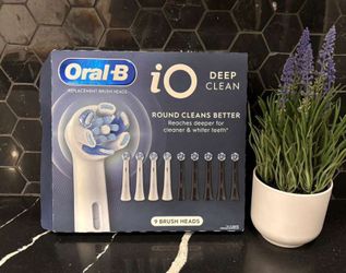 Oral B round cleanse brush heads 9 pack