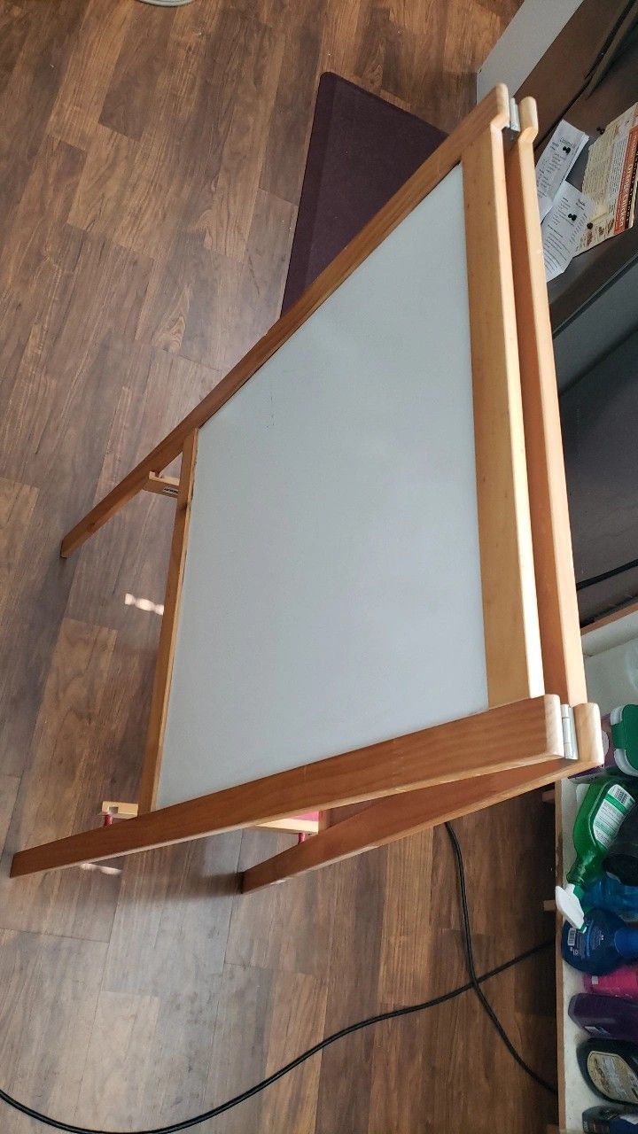Easel For Drawing Dry Erase And Chalk