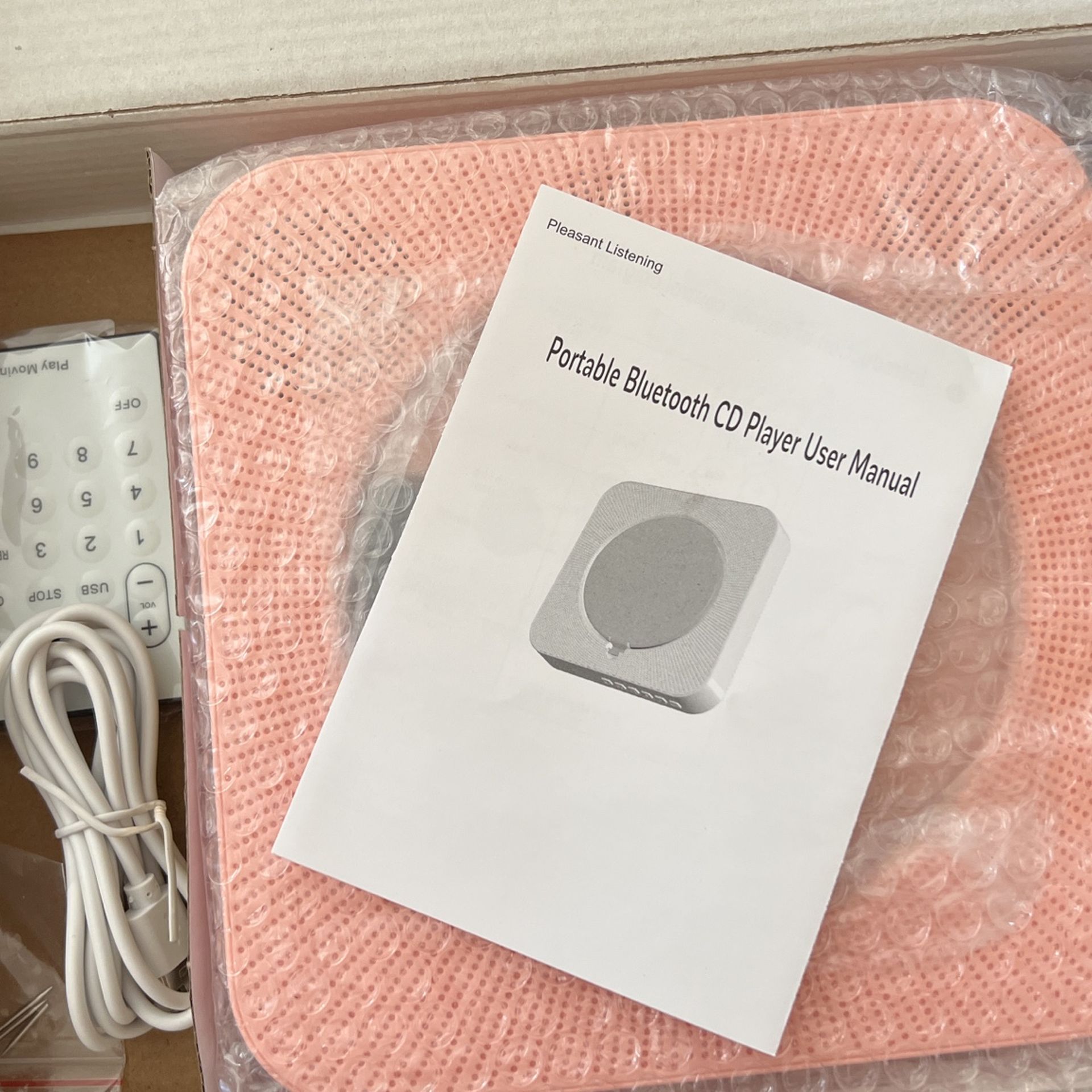 Pink Cd Player