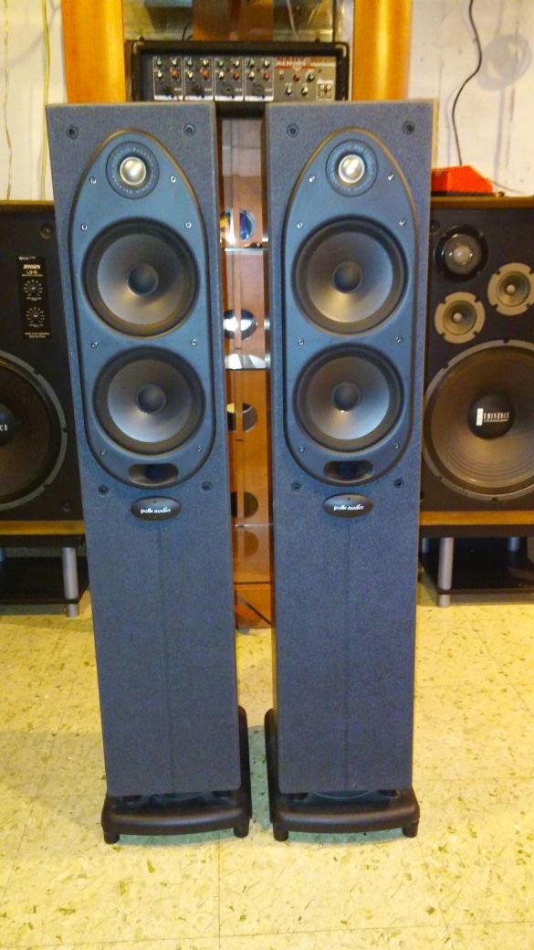 polk audio rt 800 floorstanding speakers